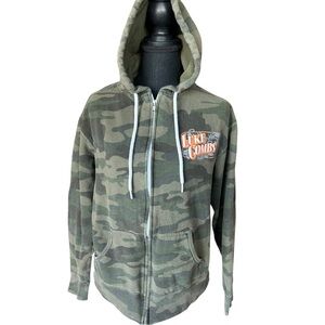 Luke Combs Camo Zip Up Hoodie Women’s Medium